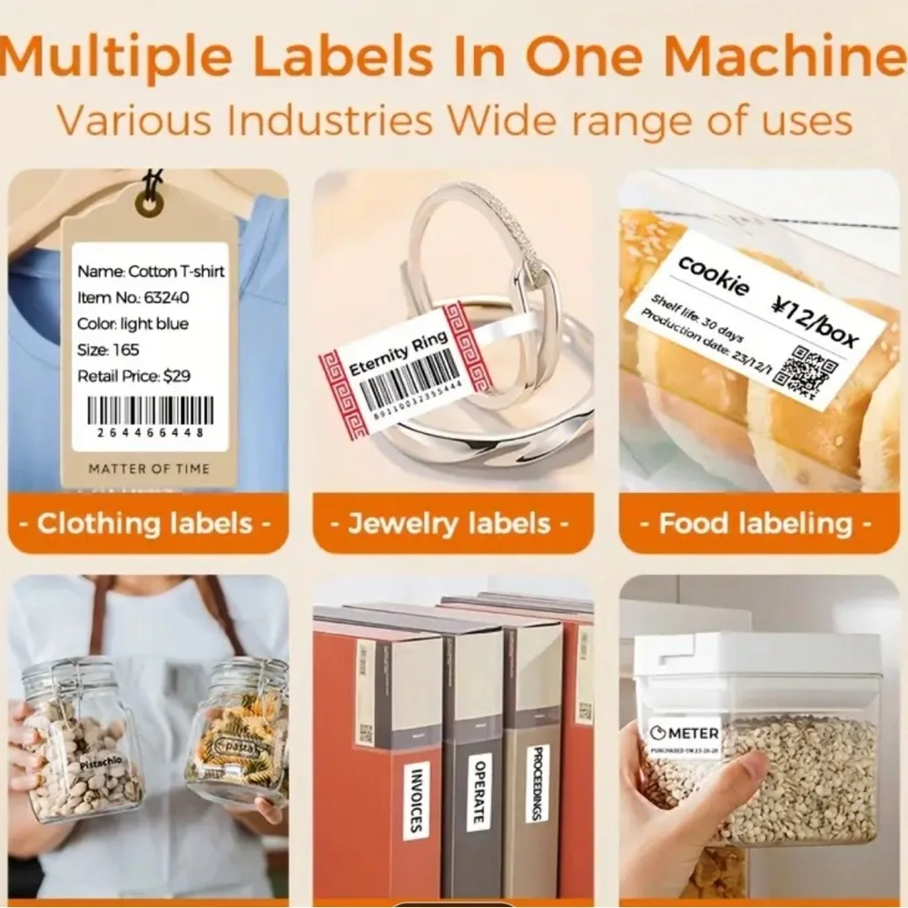 Portable Wireless Label Printer